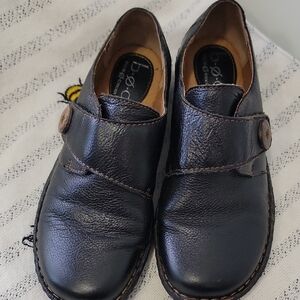 Born B.O.C Dark Brown Leather Loafers